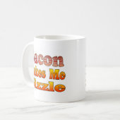Sizzelnder Speck Kaffeetasse (Vorderseite Links)