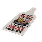 Sizzle Like Bacon Pickleball Kitchen Schneidebrett (Ecke)