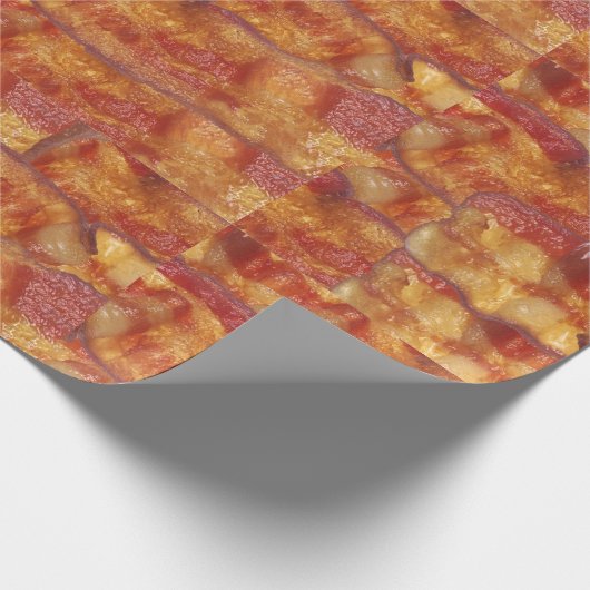 Sizzlin Fried Bacon Geschenkpapier (Ecke)