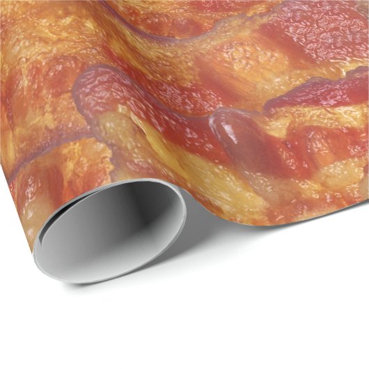 Sizzlin Fried Bacon Geschenkpapier (Rolleneckpunkt)