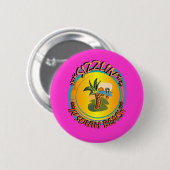 Sizzlin in South Beach Button (Vorne & Hinten)