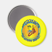 Sizzlin in South Beach Magnet (Vorderseite/Rückseite)