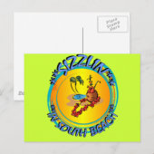 Sizzlin in South Beach Postkarte (Vorne/Hinten)