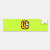 SIZZLIN PARROTS AUTOAUFKLEBER (Vorne)