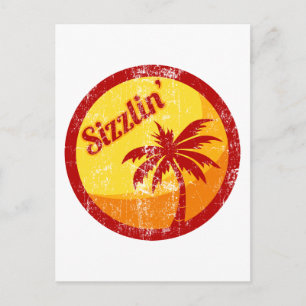 Sizzlin' Postkarte