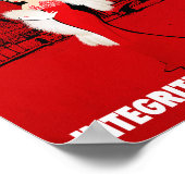 Sizzling in Paris Art Print Poster (Ecke)