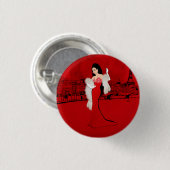 Sizzling in Paris Button (Vorne & Hinten)