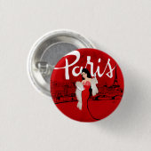 Sizzling in Paris Button (Vorne & Hinten)