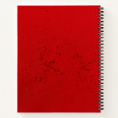 Sizzling in Paris Notizblock (Rückseite)