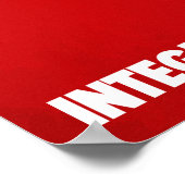 Sizzling in Paris Small Poster (Ecke)