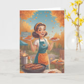 Sizzling Summer Birthday Karte (Gelbe Blume)