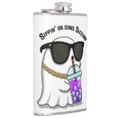 Sizzurp Ghost Kawaii Flasche Flachmann (Rechts)