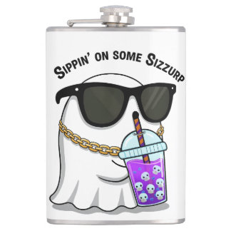 Sizzurp Ghost Kawaii Flasche Flachmann