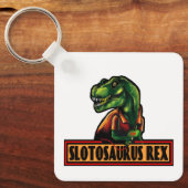 SJ Slotosaurus Rex Key Fob Schlüsselanhänger (Vorderseite)