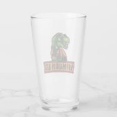 SJ Slotosaurus Rex Pintglas Glas (Rückseite)