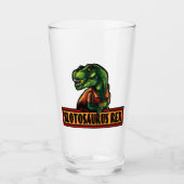 SJ Slotosaurus Rex Pintglas Glas (Vorderseite)