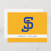 SJ Spartans Einladungspostkarte (Vorne/Hinten)