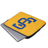 SJ Spartans Laptopschutzhülle (Vorne Knopf)