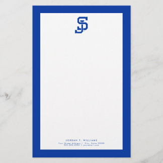 SJ Spartans Logo Briefpapier