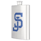SJ Spartans Logo Flachmann (Links)