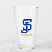 SJ Spartans Logo Glas (Vorderseite)