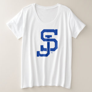 SJ Spartans Logo Große Größe T-Shirt