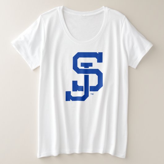 SJ Spartans Logo Große Größe T-Shirt (Design vorne)