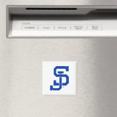 SJ Spartans Logo Magnet (In Situ (Geschirrspüler))
