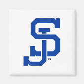 SJ Spartans Logo Magnet (Vorne)
