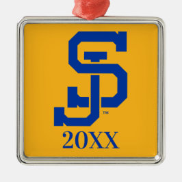 SJ Spartans Ornament Aus Metall