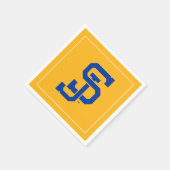 SJ Spartans Serviette (Ecke)