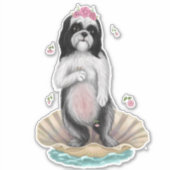 Sjih Tzu Venus Sticker (Vorderseite)