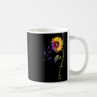Sjogren-Syndrom-Bewusstsein Sonnenblume Kaffeetasse