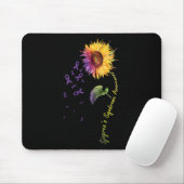 Sjogren-Syndrom-Bewusstsein Sonnenblume Mousepad (Mit Mouse)