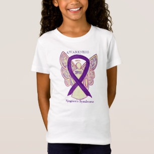 Sjogren-Syndrom Lila Bewusstseinsband-Shirt T-Shirt