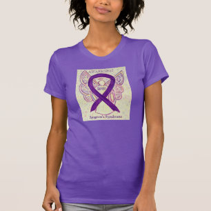 Sjogren-Syndrom Lila Bewusstseinsband-Shirt T-Shirt