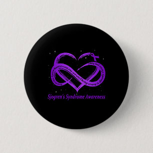 Sjogren-Syndrom Warrior-Down-Syndrom Button