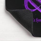 Sjogren-Syndrom Warrior-Down-Syndrom Mousepad (Ecke)
