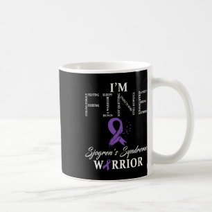 Sjogren-Syndrom Warrior I'm Fine-Down-Syndrom Kaffeetasse