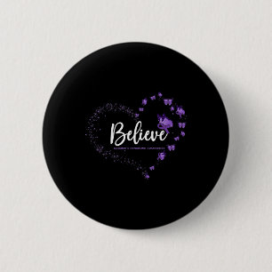 Sjogrens Syndrom Butterfly Awareness Butterfly Gla Button