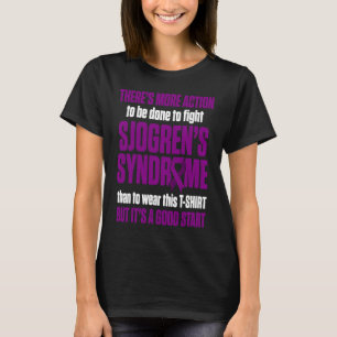 Sjogrens Syndrom Survivor Action Warrior T-Shirt
