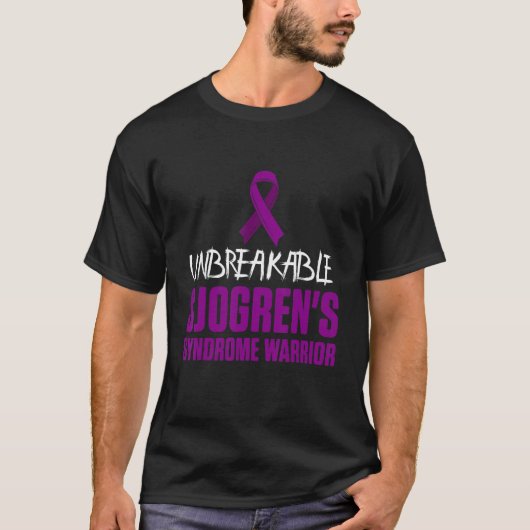 Sjogrens Syndrom Survivor Langsamer Krieger 4 T-Shirt (Vorderseite)