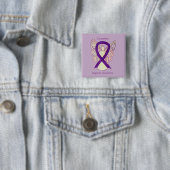 Sjogrens Syndrome Awareness Angel Ribbon Art Butto Button (Beispiel)