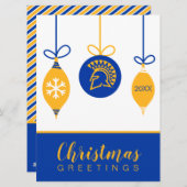 SJSU Holiday Card Feiertagskarte (Vorne/Hinten)