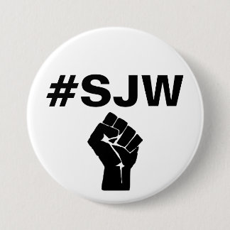 #SJW Gerechtigkeits-Krieger Button