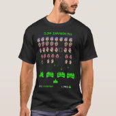 SJW Invaders Retro Video Game T Shirt (Vorderseite)