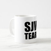 SJW zerreißt Tasse (Vorderseite Links)