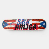 SK8 AMIGA JMT CUBA 8 1/4" Skateboard Deck (Horizontal)