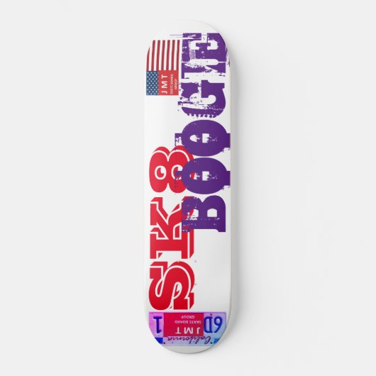 SK8 BOGGIE-Skateboard Skateboard (Vorderseite)