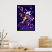 SK8 Die Unendlichkeitszeichen Poster (Küche)